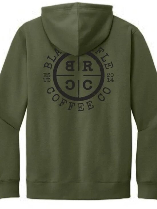 Black Rifle Coffee Company Other - Black Rifle Coffee Company Men's Small Olive Green Hoodie - New